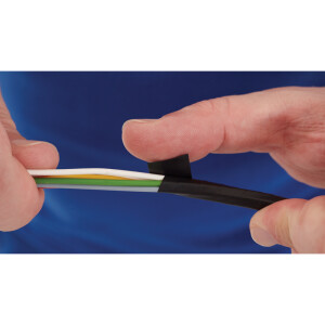 Kabelsatzwicklung tesa 4173 - schwarz PVC-Band f&uuml;r Industrie/Gewerbe-Anwendungen