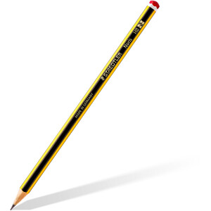 Bleistift Staedtler Noris 120 - gelb/schwarz Normalmine...