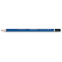 Bleistift Staedtler Mars ergo soft 150 - blau Normalmine HB ohne Radierer Dreieckform