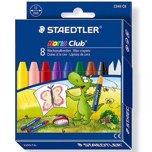 Wachsmalkreide Staedtler Noris Club 2240C8 - farbig...