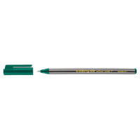 Tintenroller edding 85 - schwarz/grünes Gehäuse 0,5 mm Mine grün nicht nachfüllbar