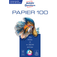 Inkjetpapier Avery Zweckform Universal Inkjet 2566-250 - A4 210 x 297 mm weiß für Inkjetdrucker Standard FSC 100 g/m² Pckg/250