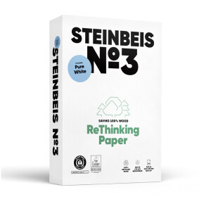 Kopierpapier Steinbeis No.3 Pure White Recycling 8015A -...