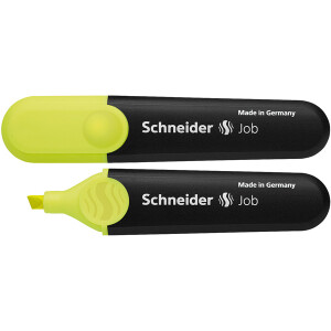 Textmarker Schneider Job 1505 - gelb 1-5 mm Keilspitze...