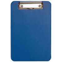 Klemmbrett myHome & Office Hausmarke 011203-5514-15 - A5 blau bis 75 Blatt Kunststoff
