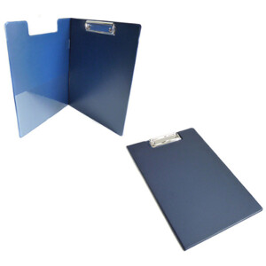 Klemmbrettmappe myHome & Office Hausmarke 011203-5515-15 - A4 blau bis 75 Blatt Kunststoff