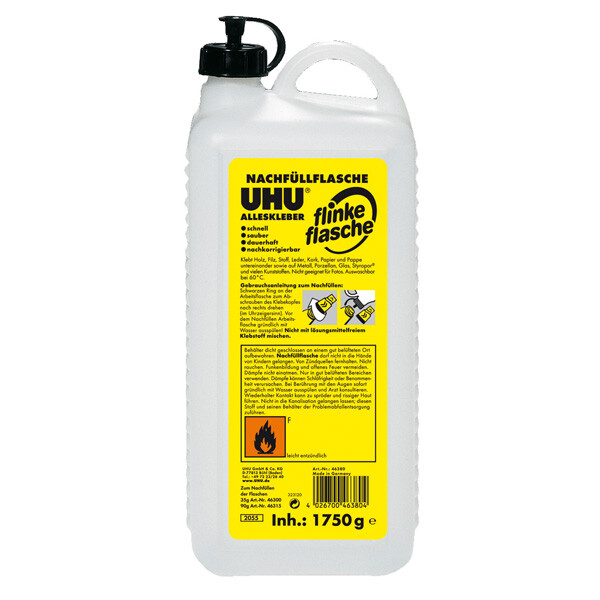 Alleskleber UHU flinke flasche 46380 - Nachfüllkanister 1,75 kg
