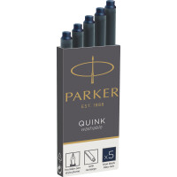 Füllhalter Tintenpatrone Parker 195 1950385 - blau-schwarz Lang Pckg/5