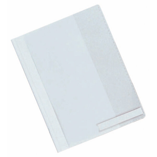 Sichthefter Durable 2510 - A4 überbreit 310 x 242 mm weiß mit Beschriftungsfeld Hängeschienen-Einschubkanal Hartfolie