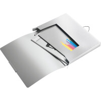 Ablagebox Leitz Style 3956 - A4 330 x 250 mm weiß 30 mm Rückenbreite bis 250 Blatt PP-Folie