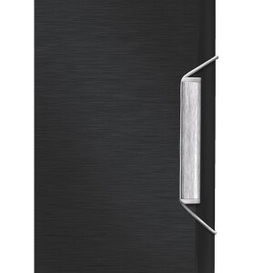 Ablagebox Leitz Style 3956 - A4 330 x 250 mm schwarz 30 mm Rückenbreite bis 250 Blatt PP-Folie