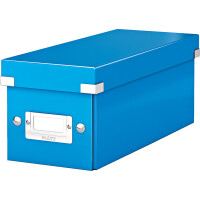 Aufbewahrungsbox Leitz Click & Store 6041 - Klein 143 x 136 x 352 mm blau Graukarton