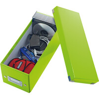 Aufbewahrungsbox Leitz Click & Store 6041 - Klein 143 x 136 x 352 mm grün Graukarton