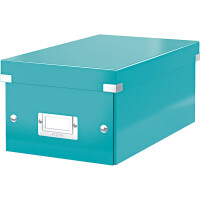 Aufbewahrungsbox Leitz Click & Store 6042 - Klein 206 x 147 x 352 mm eisblau Graukarton