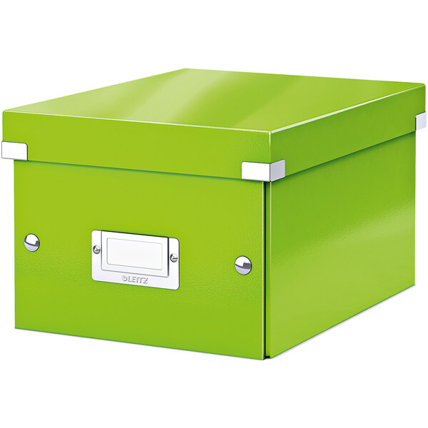 Aufbewahrungsbox Leitz Click & Store 6043 - Klein 220 x 160 x 282 mm grün Graukarton