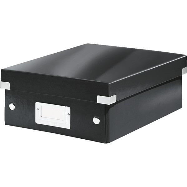 Aufbewahrungsbox Leitz Click & Store 6057 - Klein 220 x 100 x 282 mm schwarz Graukarton