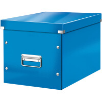 Aufbewahrungsbox Leitz Click & Store 6108 - Groß 320 x 310 x 360 mm blau Hartpappe