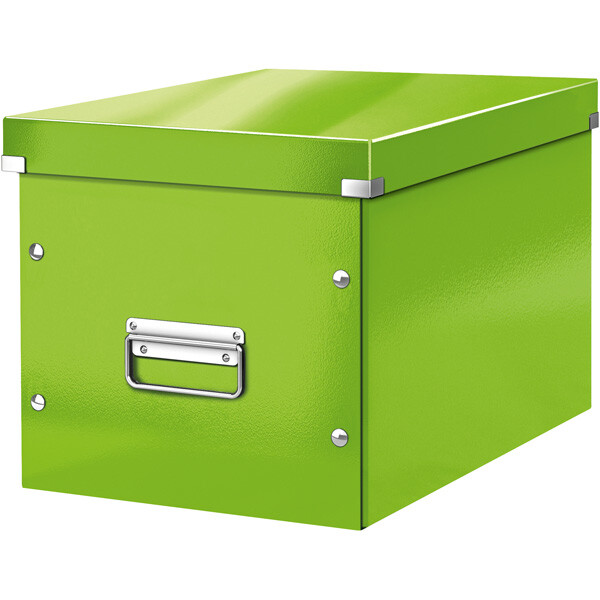 Aufbewahrungsbox Leitz Click & Store 6108 - Groß 320 x 310 x 360 mm grün Hartpappe