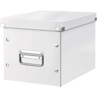 Aufbewahrungsbox Leitz Click & Store 6109 - Mittel 260 x 240 x 260 mm weiß Hartpappe