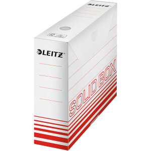 Archivbox Leitz Solid 6127 - 80 x 257 x 330 mm hellrot...
