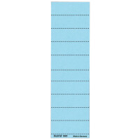 Vollsichtreiter Beschriftungsschild Leitz 1901 - 60 x 21 mm blau für ALPHA und BETA 4-zeilig Karton 120 g/m² Pckg/100