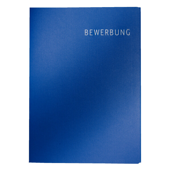 Bewerbungsmappe Leitz Exclusiv 3974 - A4 dunkelblau 2 x 20 Blatt
