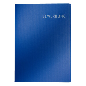 Bewerbungsmappe Leitz Exclusiv 3974 - A4 dunkelblau 2 x...