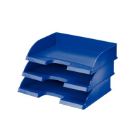 Briefkorb Leitz Standard Plus 5218 - A4-C4 Quer Übergröße 363 x 71 x 273 mm blau Polystyrol