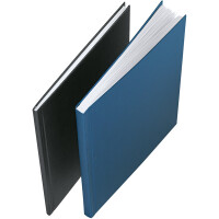 Buchbindemappe Leitz impressBIND 7393 - A4 blau 106-140 Blatt Hard Cover Pckg/10