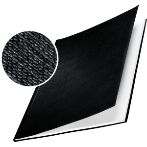 Buchbindemappe Leitz impressBIND 7451 - A4 schwarz 70-105 Blatt Hard Cover mit Karton Pckg/10