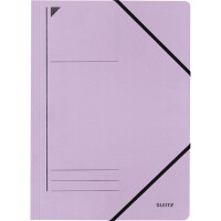 Eckspannmappe Leitz 3980 - A4 232 x 318 mm violett 250 Blatt Colorspan Karton 400 g/m²