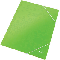 Eckspannmappe Leitz WOW 3982 - A4 241 x 310 mm grün 250 Blatt Karton/PP-Folie 300g/m²