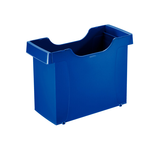 Hängemappen Box Leitz Uni-Box Plus 1908 - 365 x 273 x 170 mm blau für 20 Mappen stapelbar
