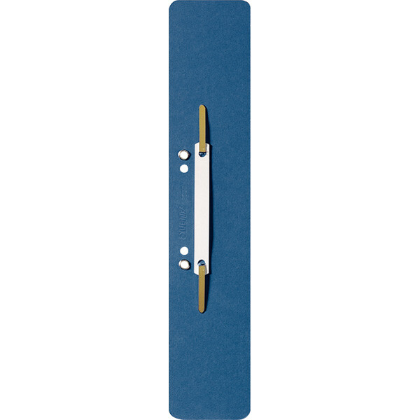 Heftstreifen Leitz 3700 - 60 x 305 mm blau lang 6 + 8 cm ungeöst Manilakarton 250 g/m² Pckg/25
