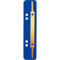 Heftstreifen Leitz 3701 - 35 x 158 mm blau kurz 6 + 8 cm ungeöst Pendarec-Karton 430 g/m² Pckg/25