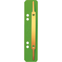 Heftstreifen Leitz 3701 - 35 x 158 mm grün kurz 6 + 8 cm ungeöst Pendarec-Karton 430 g/m² Pckg/25