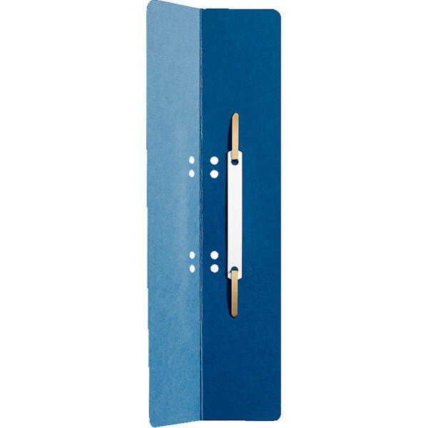 Heftstreifen Leitz 3720 - 60 x 305 mm blau lang 6 + 8 cm ungeöst Manilakarton 250 g/m² Pckg/25