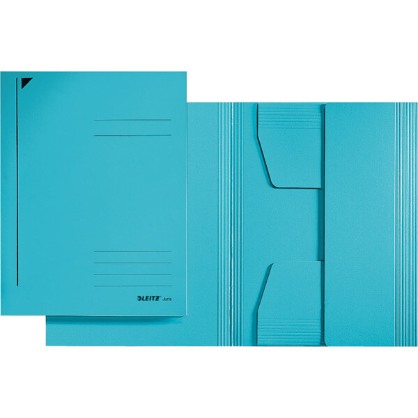 Jurismappe Leitz 3924 - A4 242 x 318 mm blau Colorspankarton 320 g/m²