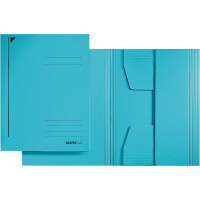 Jurismappe Leitz 3925 - A5 185 x 250 mm blau Colorspankarton 320 g/m²