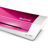 Laminiergerät Leitz iLAM Home Office 7368 - max. 230 mm für A4 pink Heißlaminierung bis 125 µm