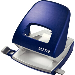 Locher Leitz NeXXt Style 5006 - titan blau 30 Blatt Metall