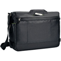 Messenger Bag Leitz Complete 6019 - 15,6 Zoll 390 x 290 x 155 mm schwarz 19 F&auml;cher Polyester