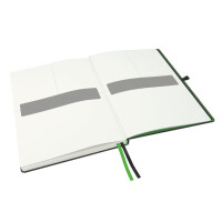 Notizbuch Leitz Complete 4471 - A4 210 x 297 mm schwarz kariert 80 Blatt Hartpappe-Einband FSC 96 g/m²