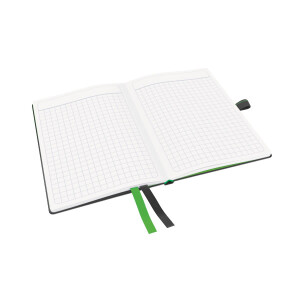 Notizbuch Leitz Complete 4479 - A6 99 x 146 mm schwarz kariert 80 Blatt Hartpappe-Einband FSC 96 g/m²