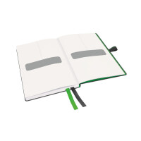 Notizbuch Leitz Complete 4480 - A6 99 x 146 mm schwarz liniert 80 Blatt Hartpappe-Einband FSC 96 g/m²