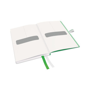 Notizbuch Leitz Complete 4480 - A6 99 x 146 mm weiß liniert 80 Blatt Hartpappe-Einband FSC 96 g/m²