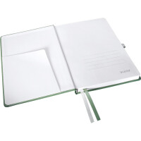 Notizbuch Leitz Style 4485 - A5 148 x 210 mm seladon grün liniert 80 Blatt Hartpappe-Einband FSC 96 g/m²
