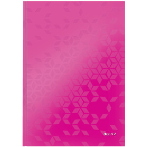Notizbuch Leitz WOW 4626 - A4 210 x 297 mm pink kariert...