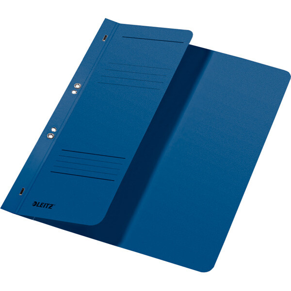 Ösenhefter Leitz 3741 - A4 305 x 238 mm blau Amtsheftung 1/2 Vorderdeckel Manilakarton 250 g/m²