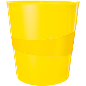 Papierkorb Leitz WOW 5278 - gelb 15 Liter PS